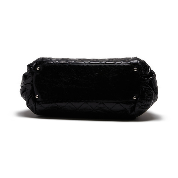 Chanel Portobello 2way Bag Handbag Calf Black - Picture 4 of 9